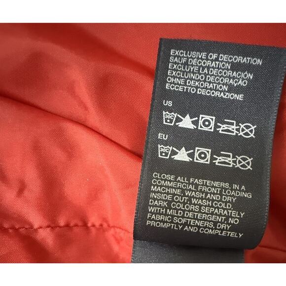 TOMMY HILFIGER Women’s Black Puffer Coat Parka Jacket Fur Trim Down Blend S/P - Picture 8 of 14